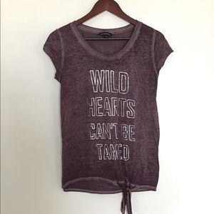 Rock & Republic wild hearts can’t be tamed shirt